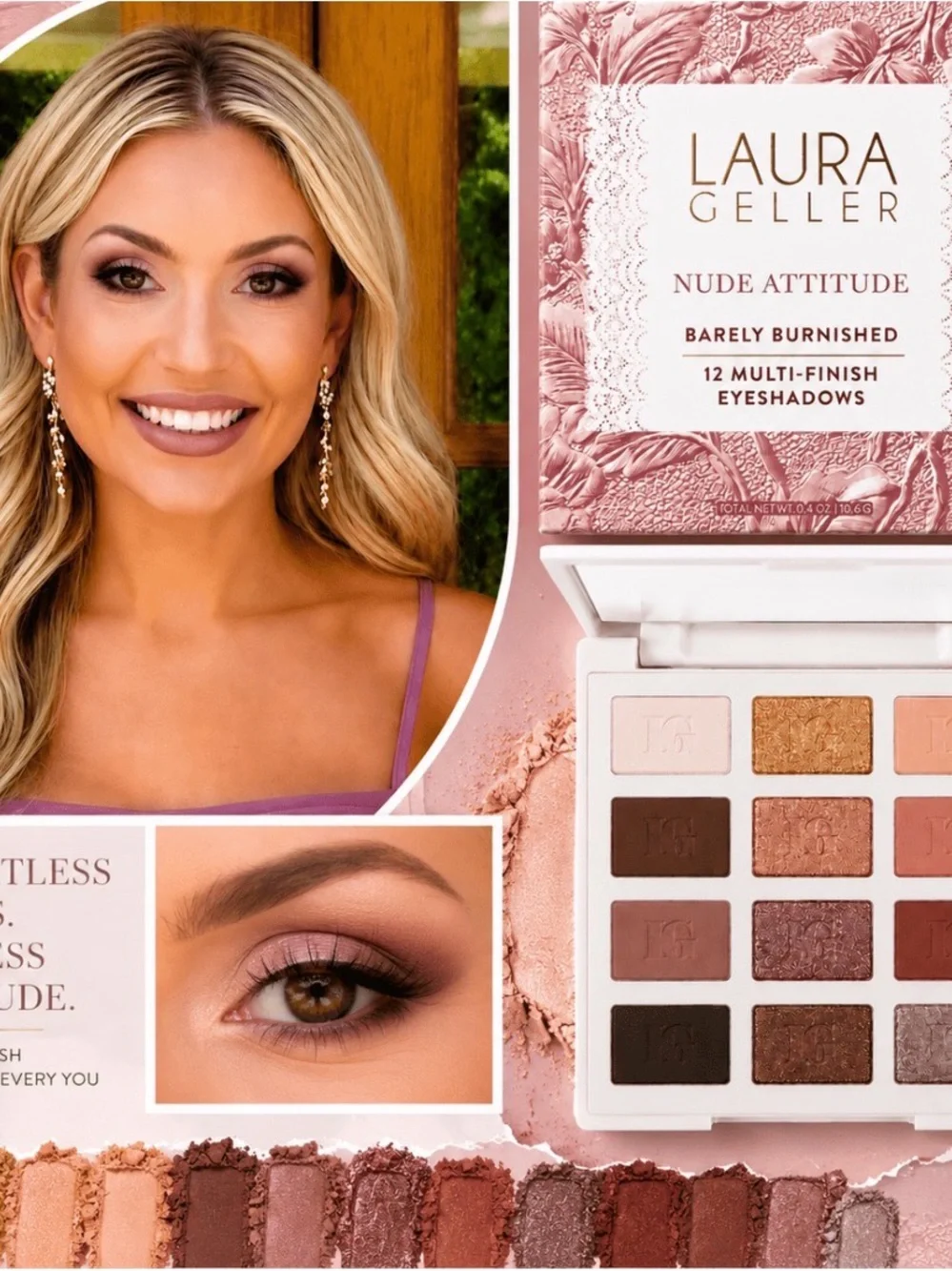 Laura Geller Nude Attitude & Made to Multitask Palette Set